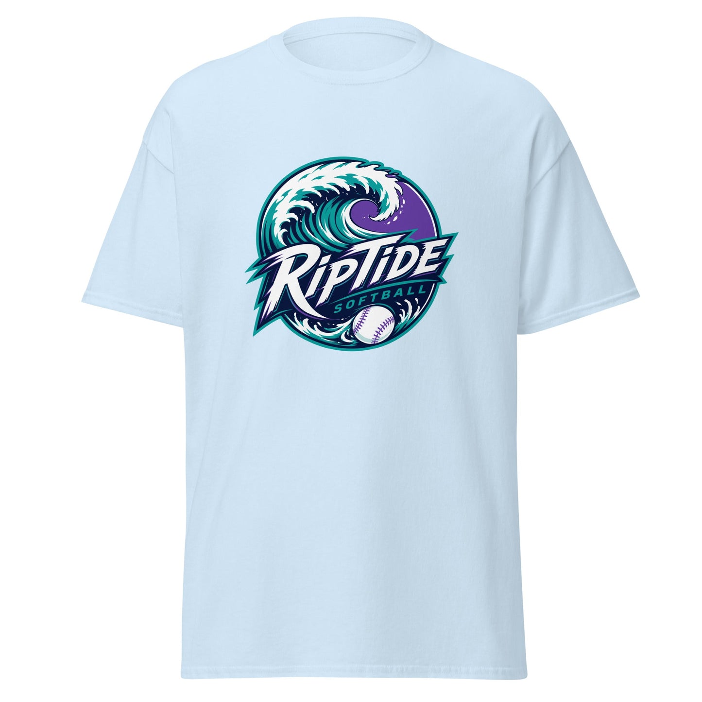 Classic | T-Shirt | RipTide Softball | Emblem Logo
