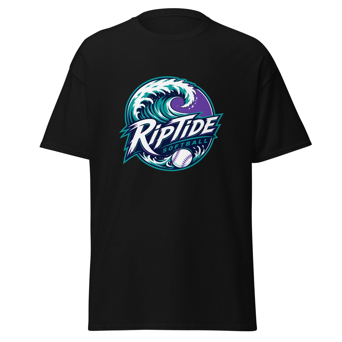 Classic | T-Shirt | RipTide Softball | Emblem Logo