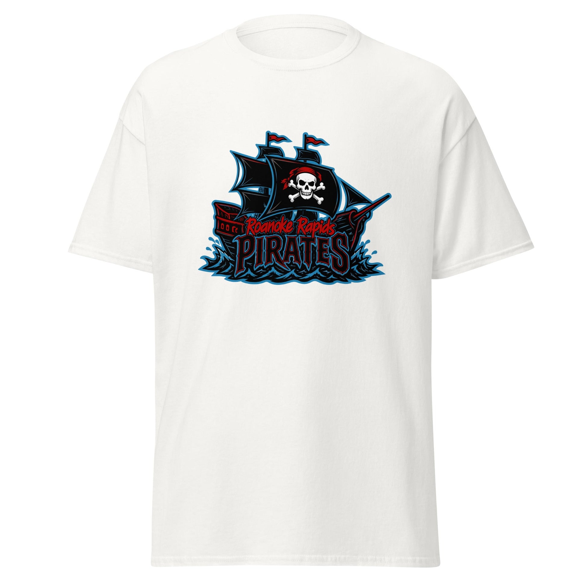 Classic | T-Shirt | Roanoke Rapids Pirates | Black Sail Battlers Logo