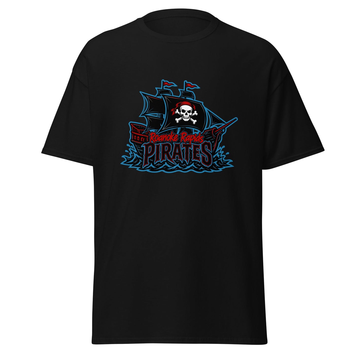 Classic | T-Shirt | Roanoke Rapids Pirates | Black Sail Battlers Logo