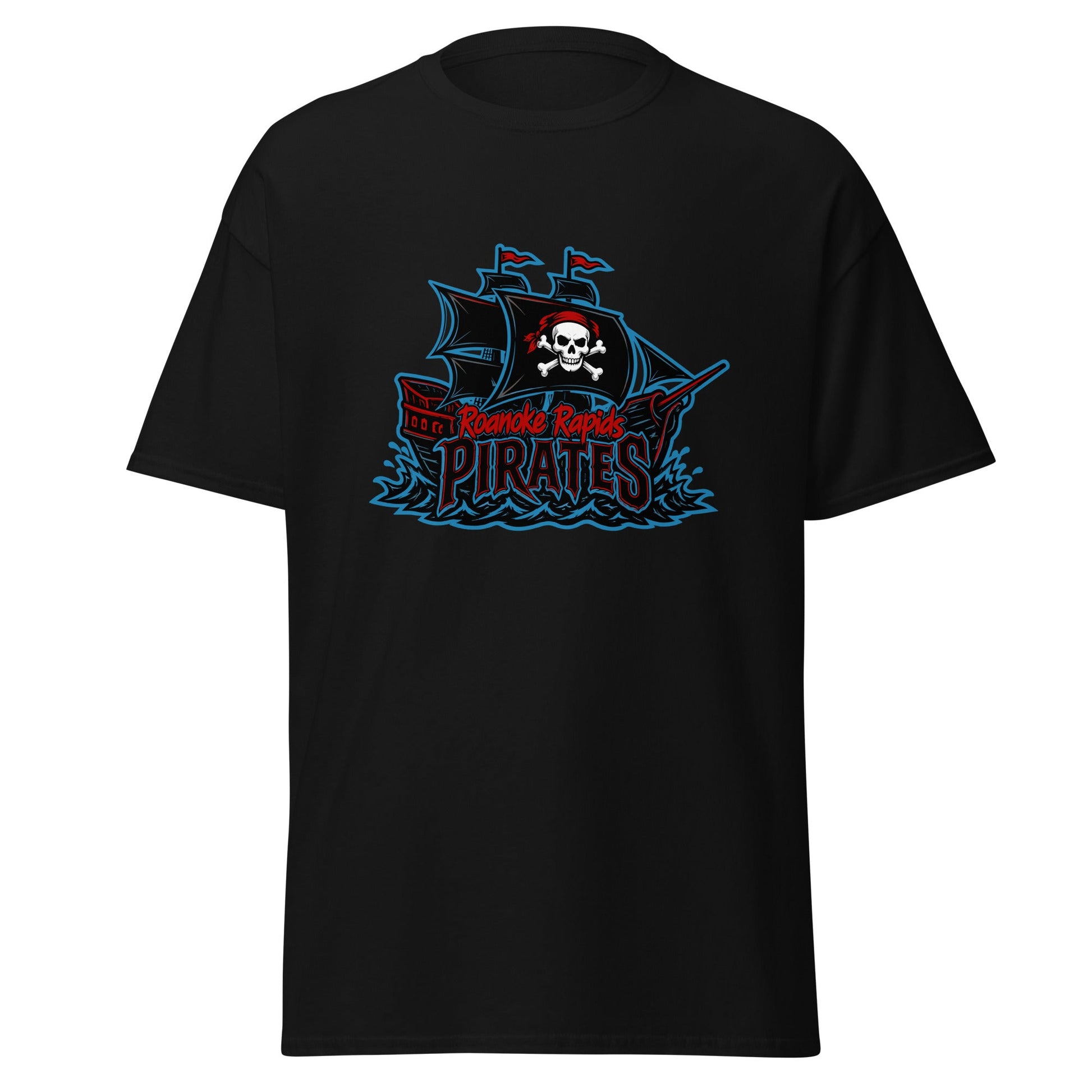 Classic | T-Shirt | Roanoke Rapids Pirates | Black Sail Battlers Logo