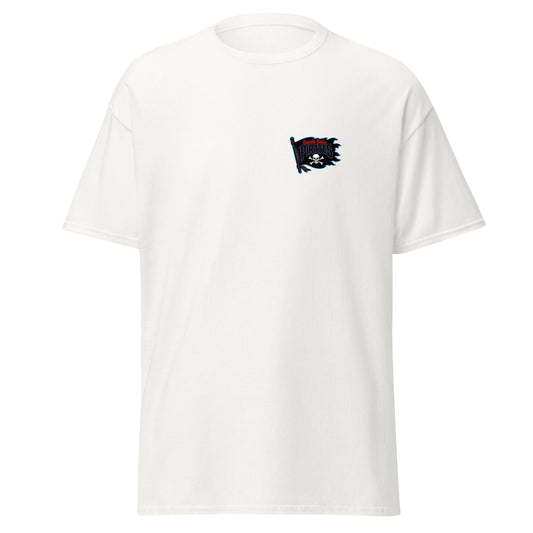 Classic | T-Shirt | Roanoke Rapids Pirates | Blackwave Flag Logo