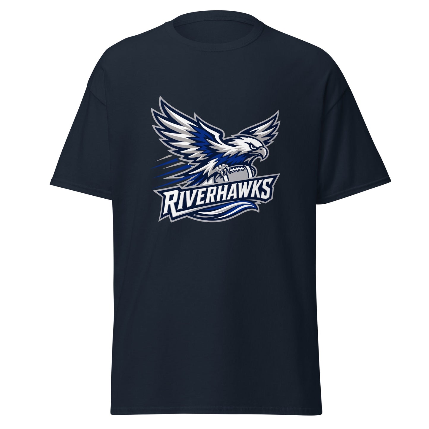 Classic | T-Shirt | Rochester Riverhawks | Crest Logo
