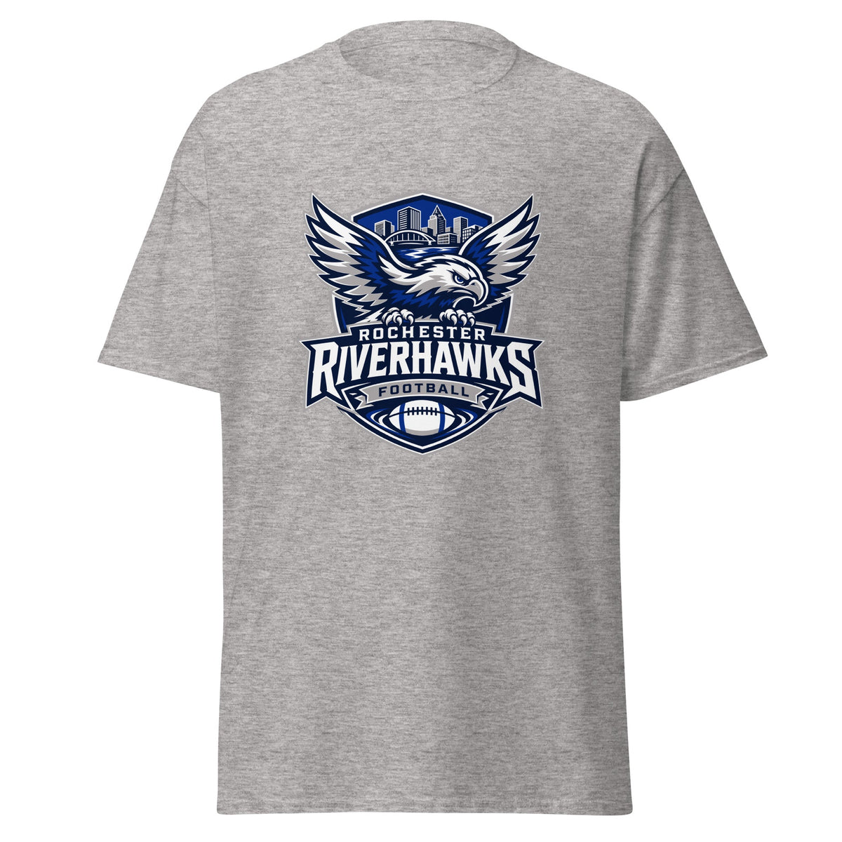 Classic | T-Shirt | Rochester Riverhawks | Shield Logo