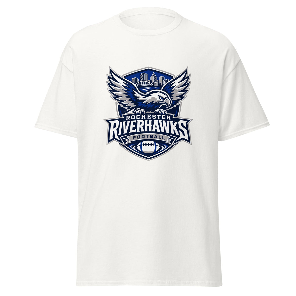 Classic | T-Shirt | Rochester Riverhawks | Shield Logo