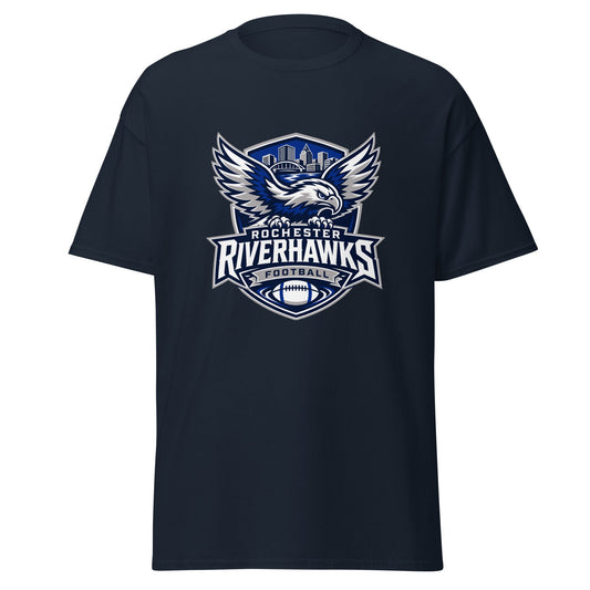 Classic | T-Shirt | Rochester Riverhawks | Shield Logo