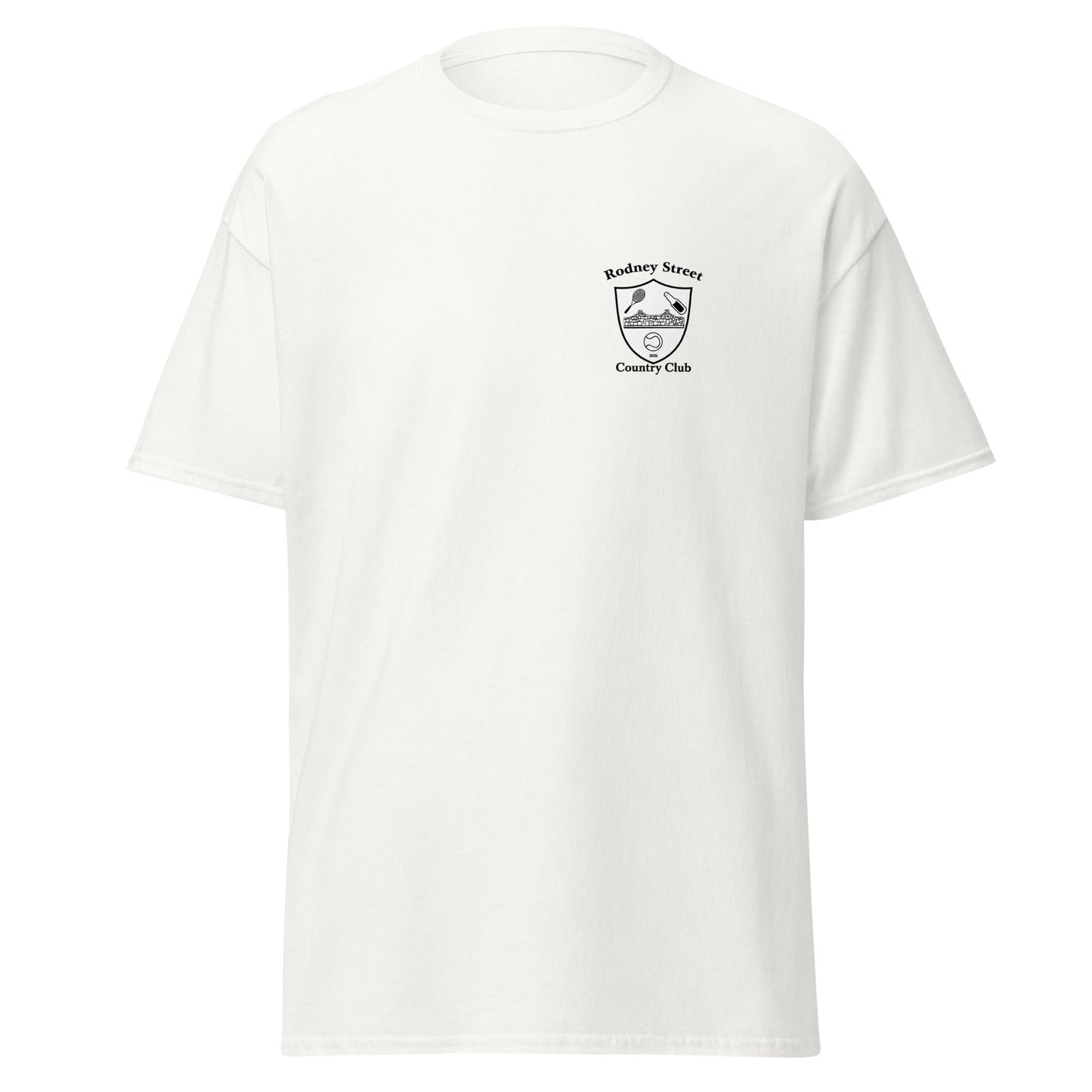Classic | T-Shirt | Rodney Street CC Tennis | Alt Crest Logo