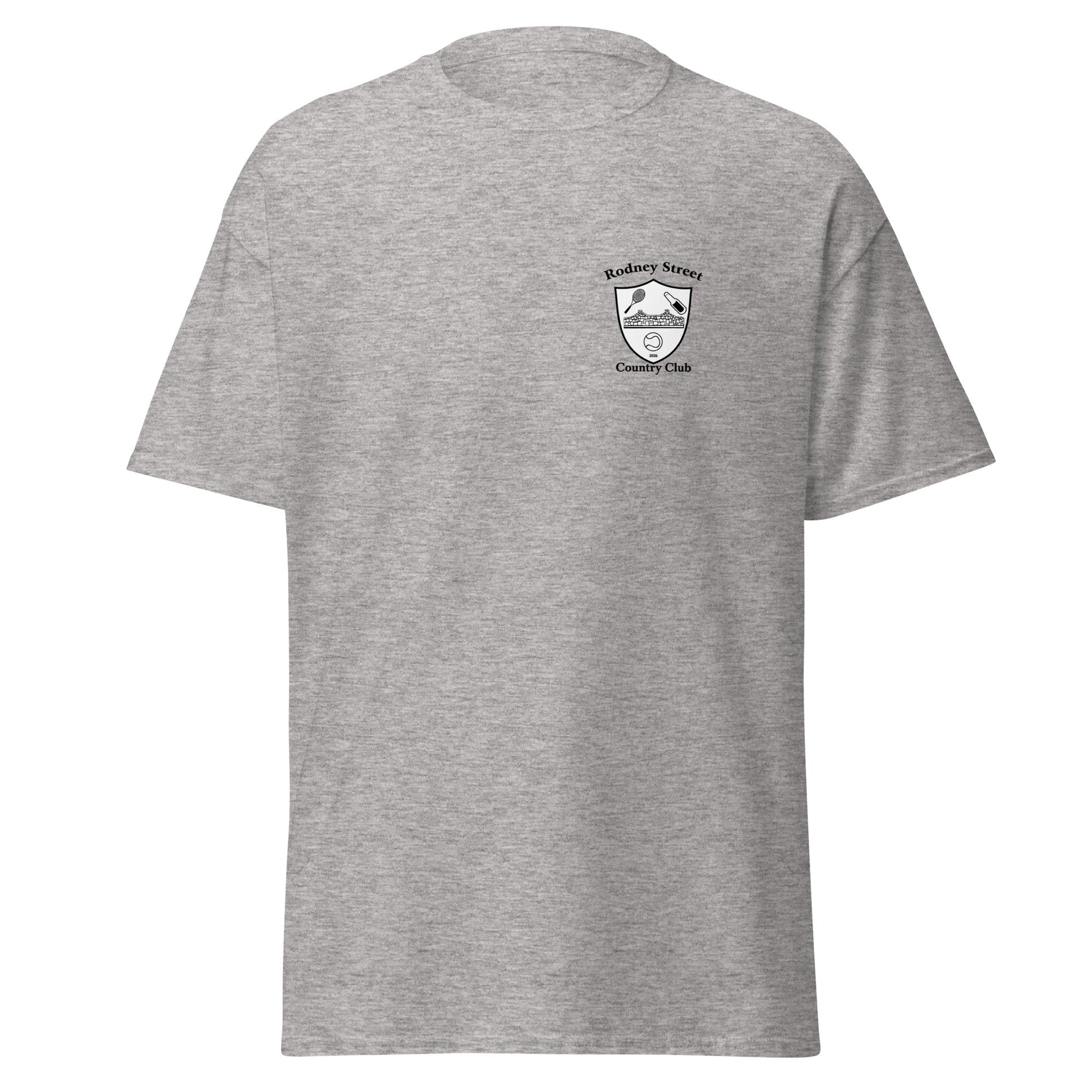 Classic | T-Shirt | Rodney Street CC Tennis | Alt Crest Logo
