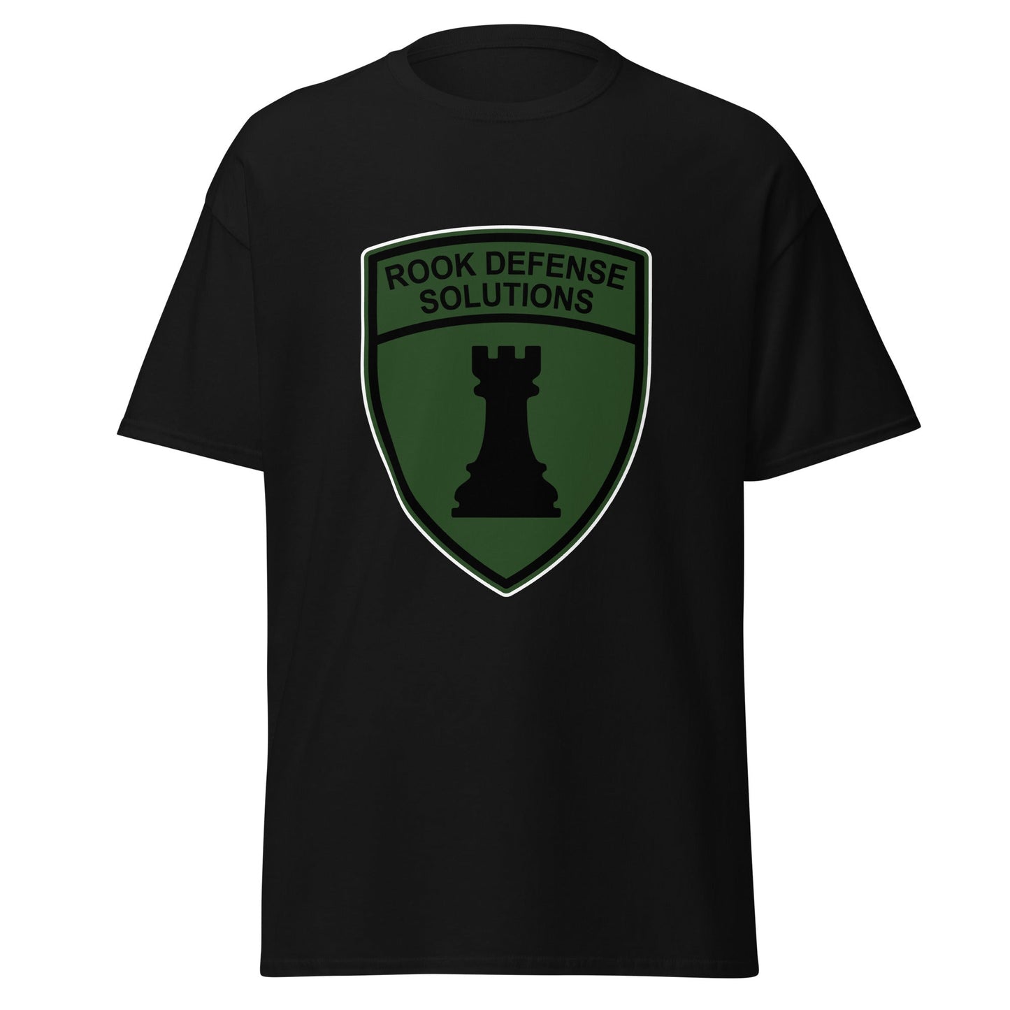 Classic | T-Shirt | Rook Defense Solutions | Emblem Logo