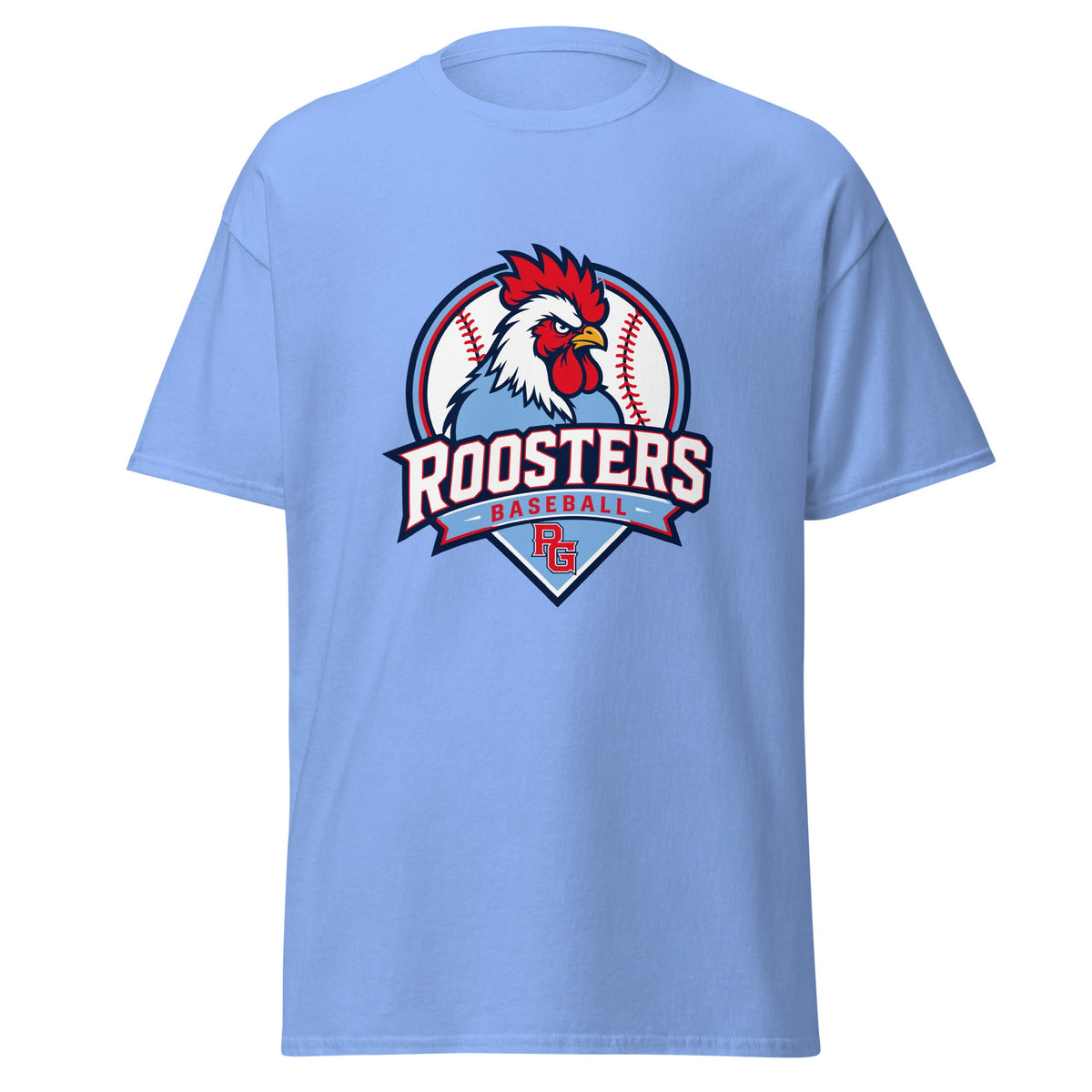 Classic | T-Shirt | Rooster Nation | Athletic Crest Logo
