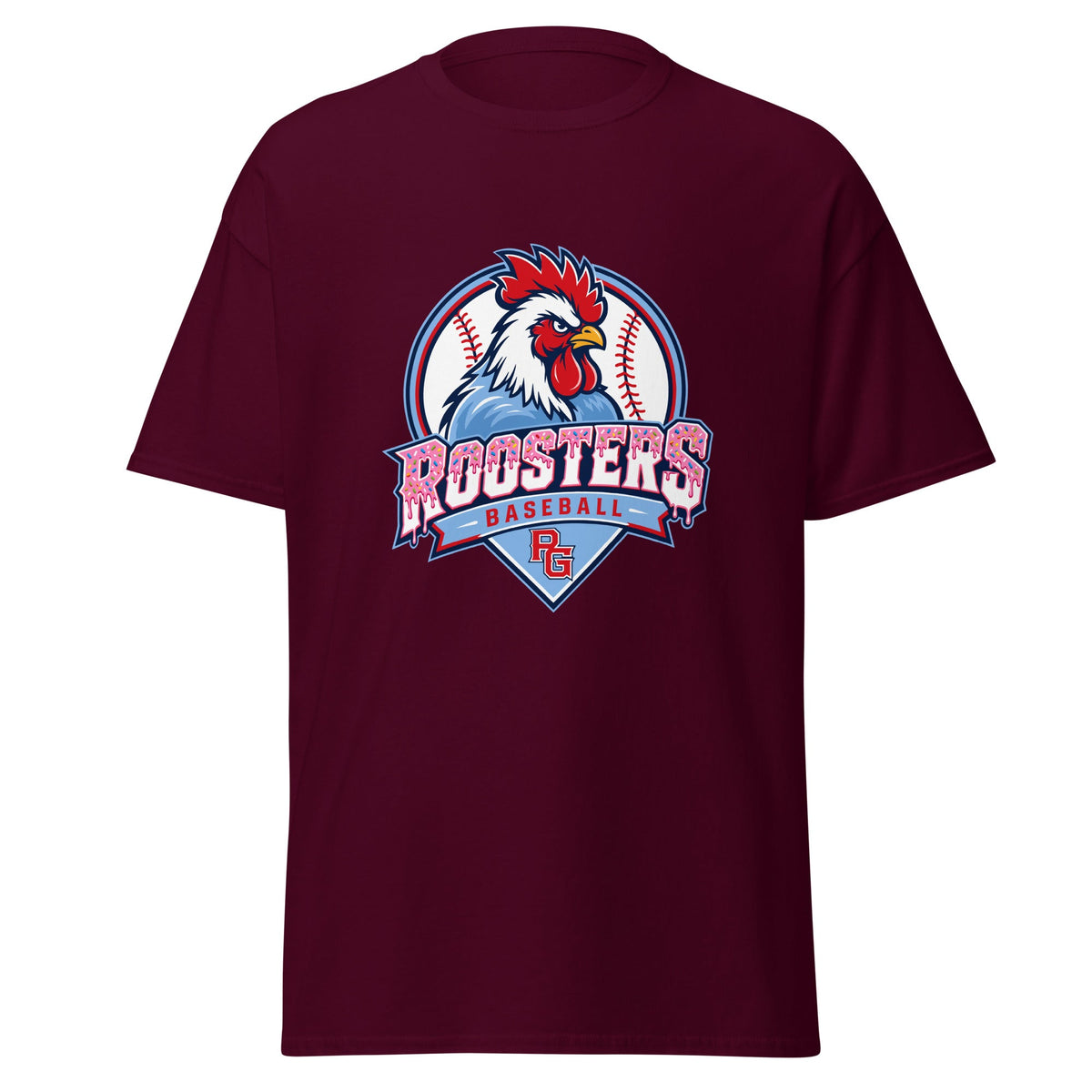 Classic | T-Shirt | Rooster Nation | Emblem Logo