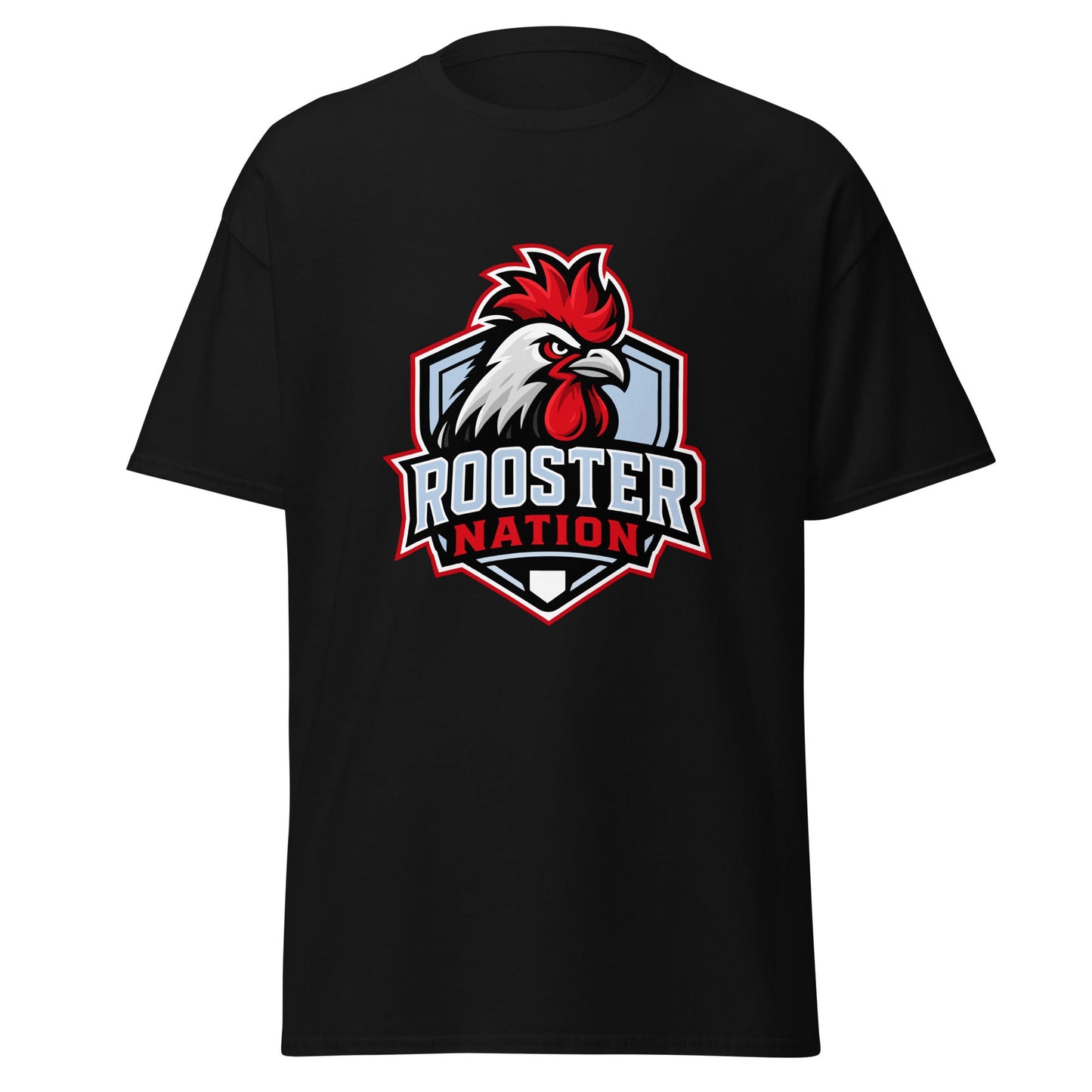 Classic | T-Shirt | Rooster Nation | Shield Logo