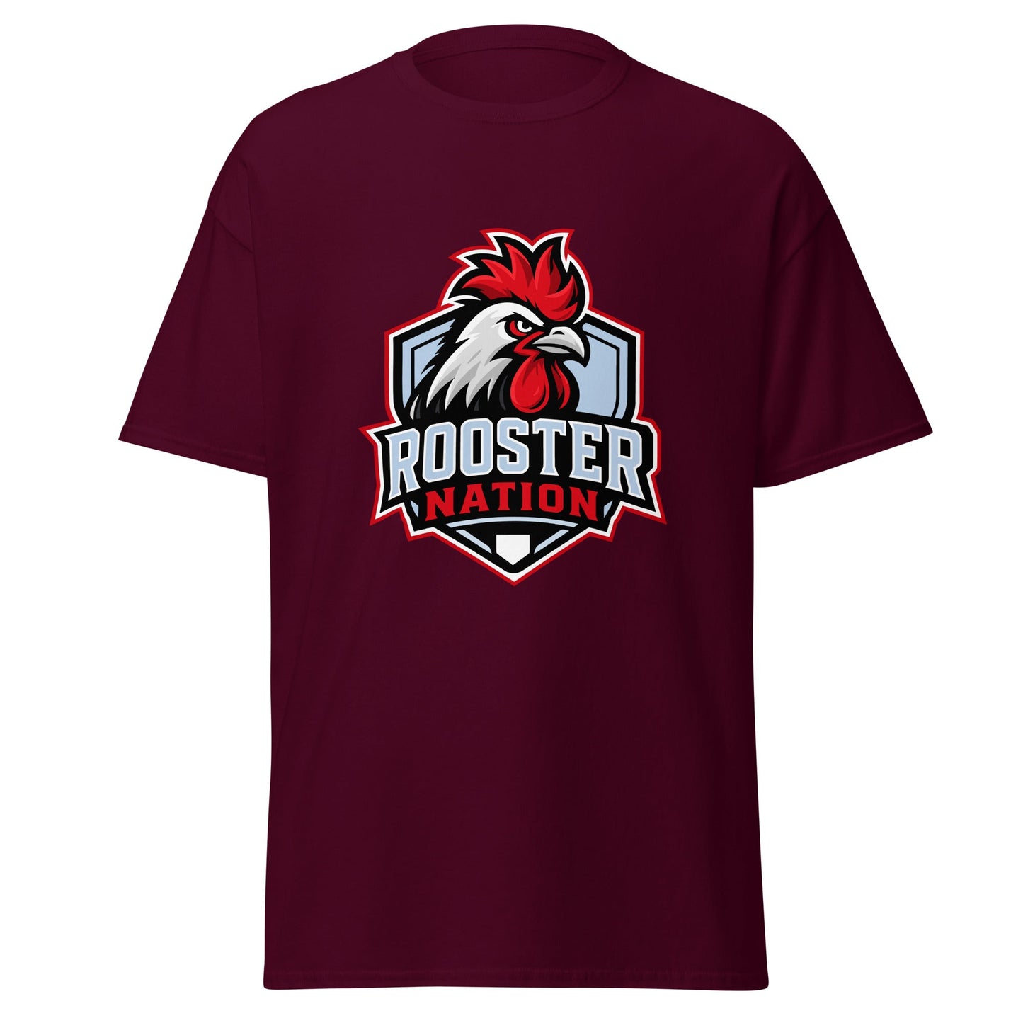 Classic | T-Shirt | Rooster Nation | Shield Logo