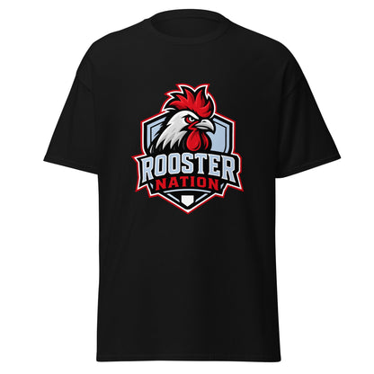 Classic | T-Shirt | Rooster Nation | Shield Logo