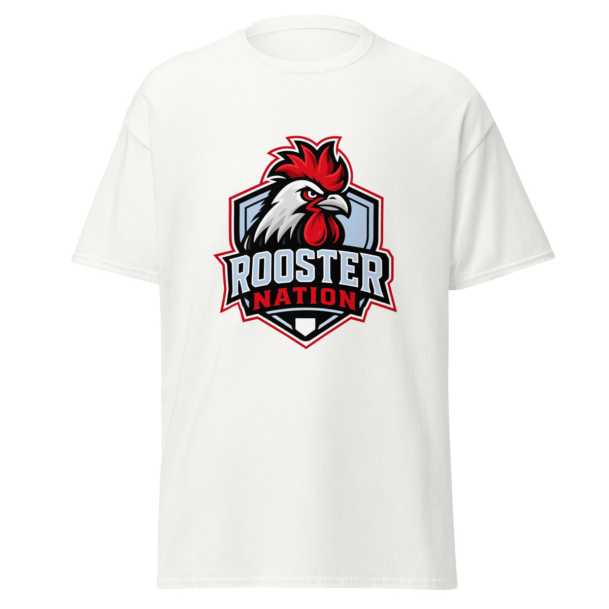 Classic | T-Shirt | Rooster Nation | Shield Logo