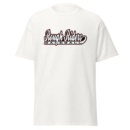 Classic | T-Shirt | Rough Riders | Baseball Script Logo
