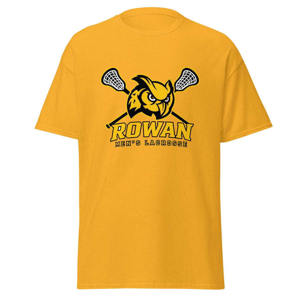 Classic | T-Shirt | Rowan Men’s Lacrosse | Crest Logo