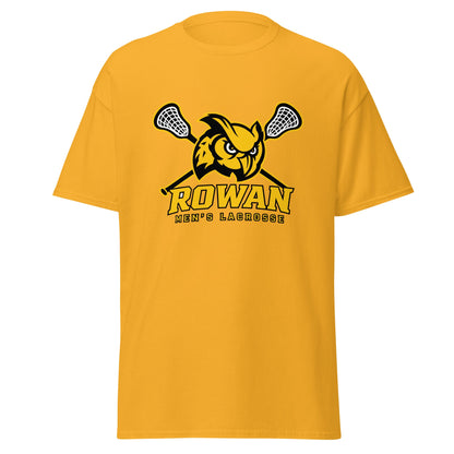 Classic | T-Shirt | Rowan Men’s Lacrosse | Crest Logo