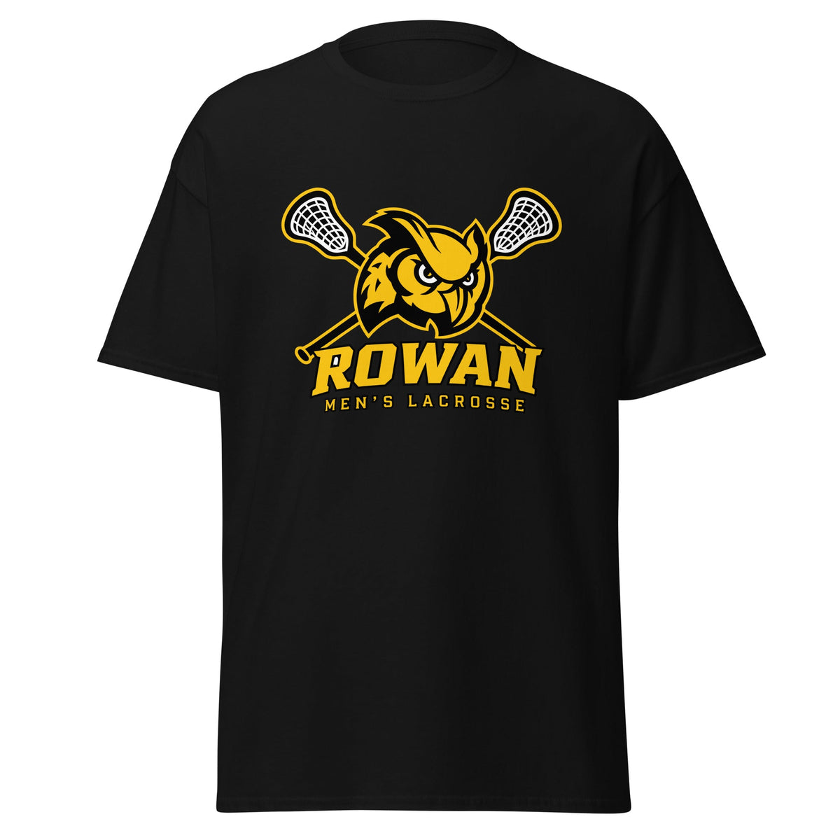 Classic | T-Shirt | Rowan Men’s Lacrosse | Crest Logo