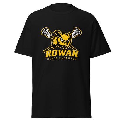 Classic | T-Shirt | Rowan Men’s Lacrosse | Crest Logo