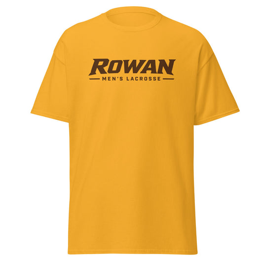 Classic | T-Shirt | Rowan Men’s Lacrosse | Modern Script Logo