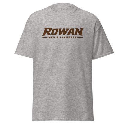 Classic | T-Shirt | Rowan Men’s Lacrosse | Modern Script Logo