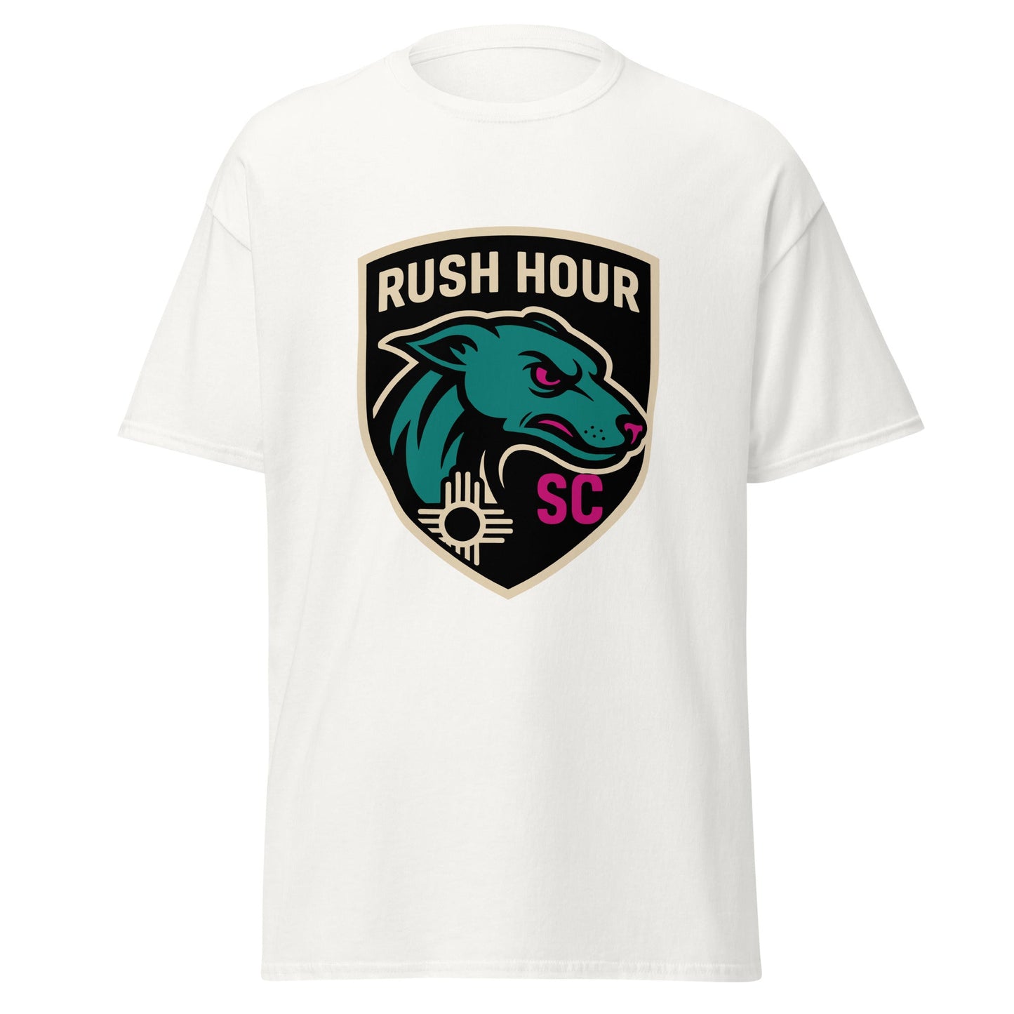 Classic | T-Shirt | Rush Hour | Badge Logo