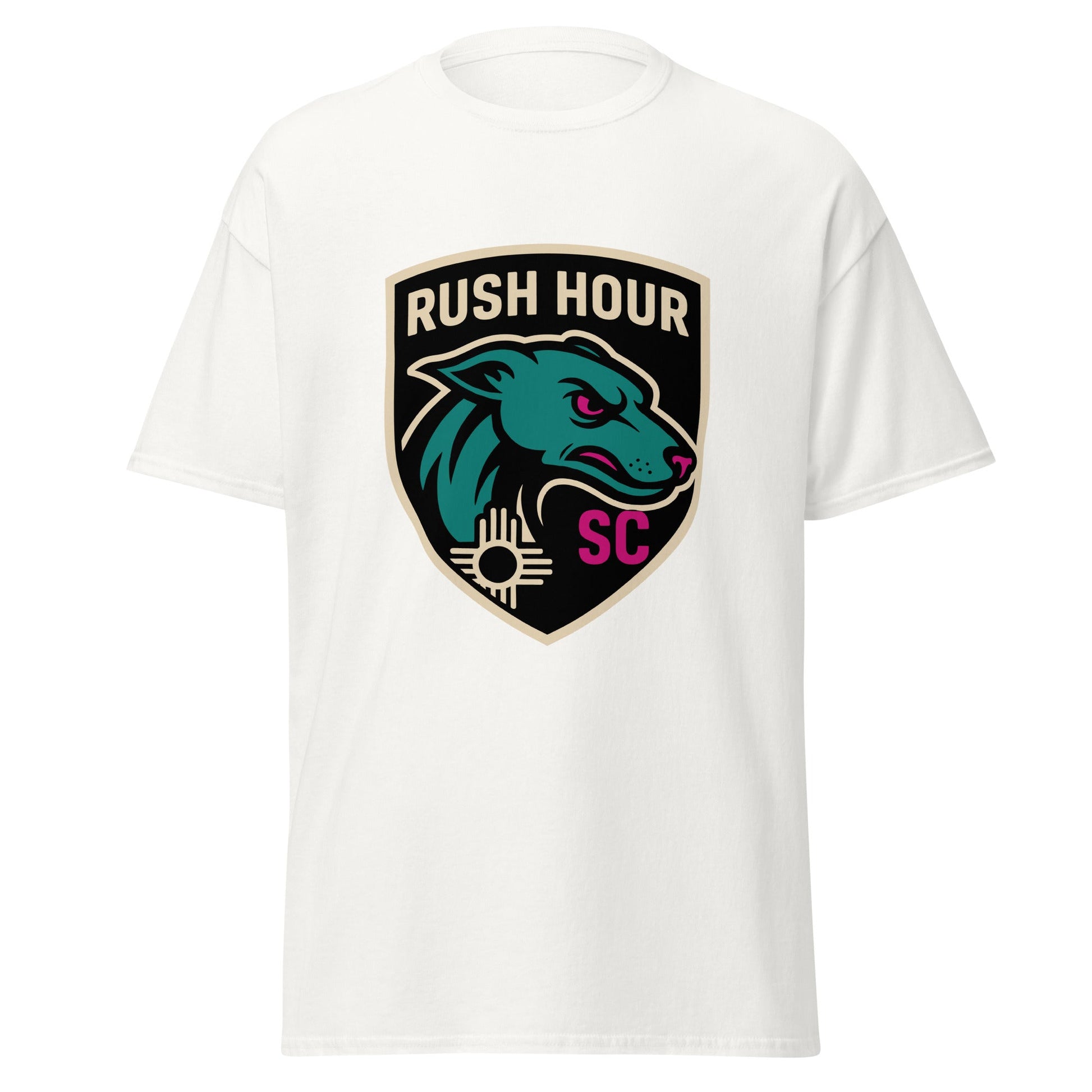 Classic | T-Shirt | Rush Hour | Badge Logo