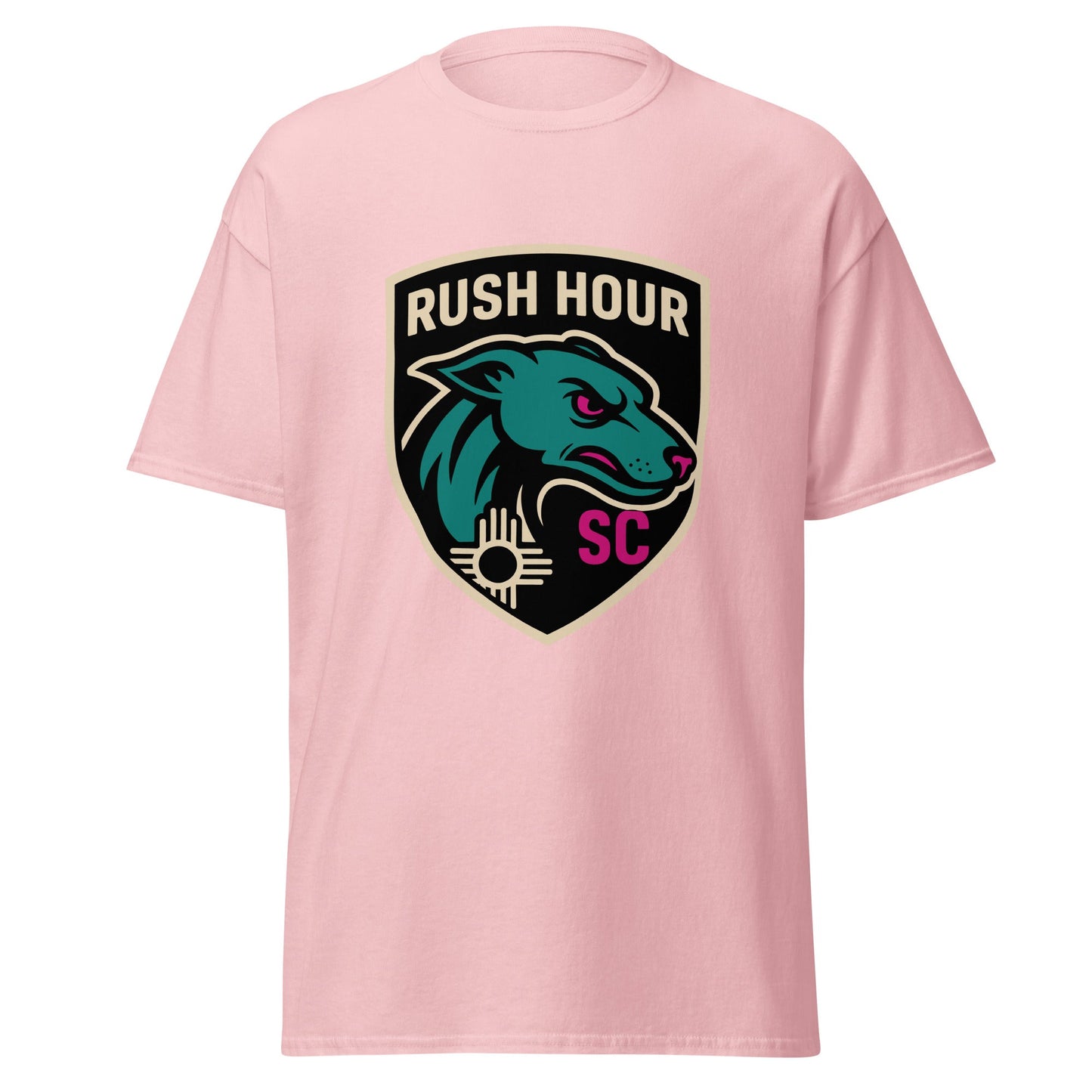 Classic | T-Shirt | Rush Hour | Badge Logo
