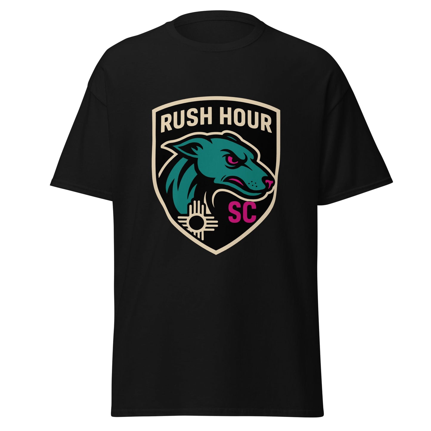 Classic | T-Shirt | Rush Hour | Badge Logo