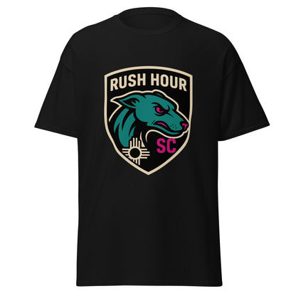 Classic | T-Shirt | Rush Hour | Badge Logo