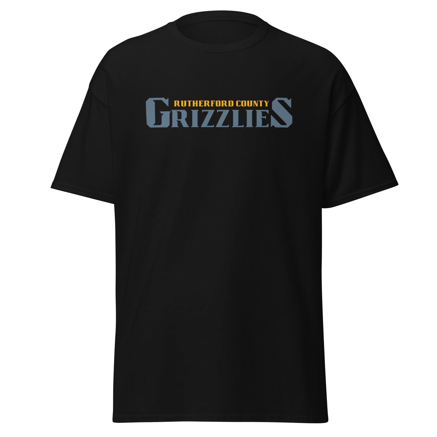 Classic | T-Shirt | Rutherford County Grizzlies Football | Alt Script Logo