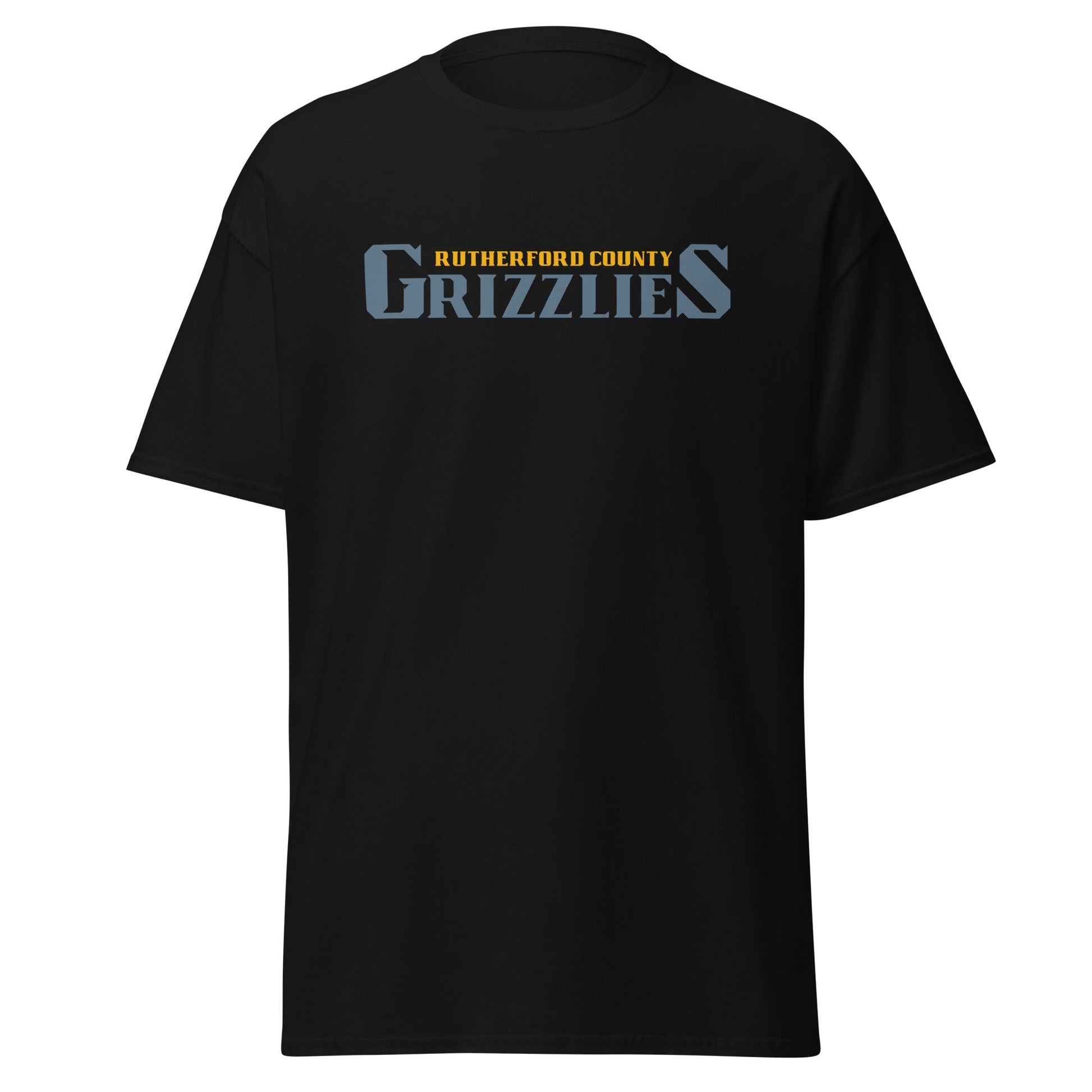 Classic | T-Shirt | Rutherford County Grizzlies Football | Alt Script Logo