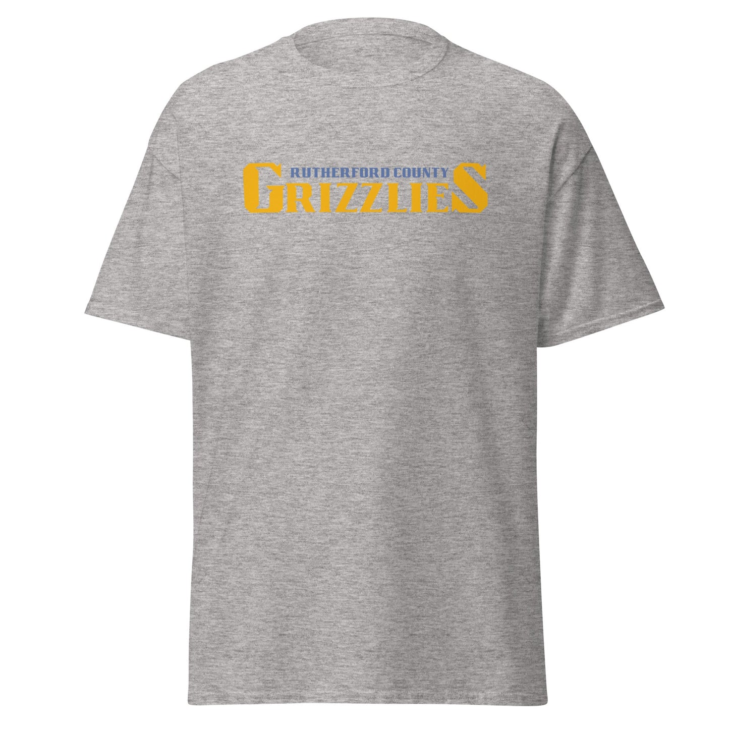 Classic | T-Shirt | Rutherford County Grizzlies Football | Script Logo