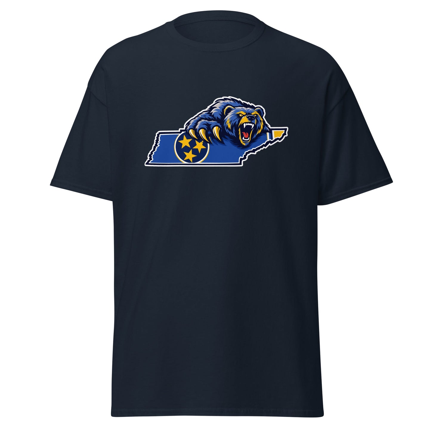 Classic | T-Shirt | Rutherford County Grizzlies Football | Tennessee Logo