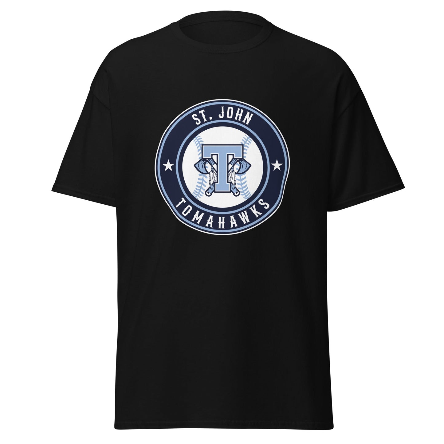Classic | T-Shirt | Saint John Tomahawks | Badge Logo