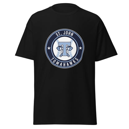 Classic | T-Shirt | Saint John Tomahawks | Badge Logo
