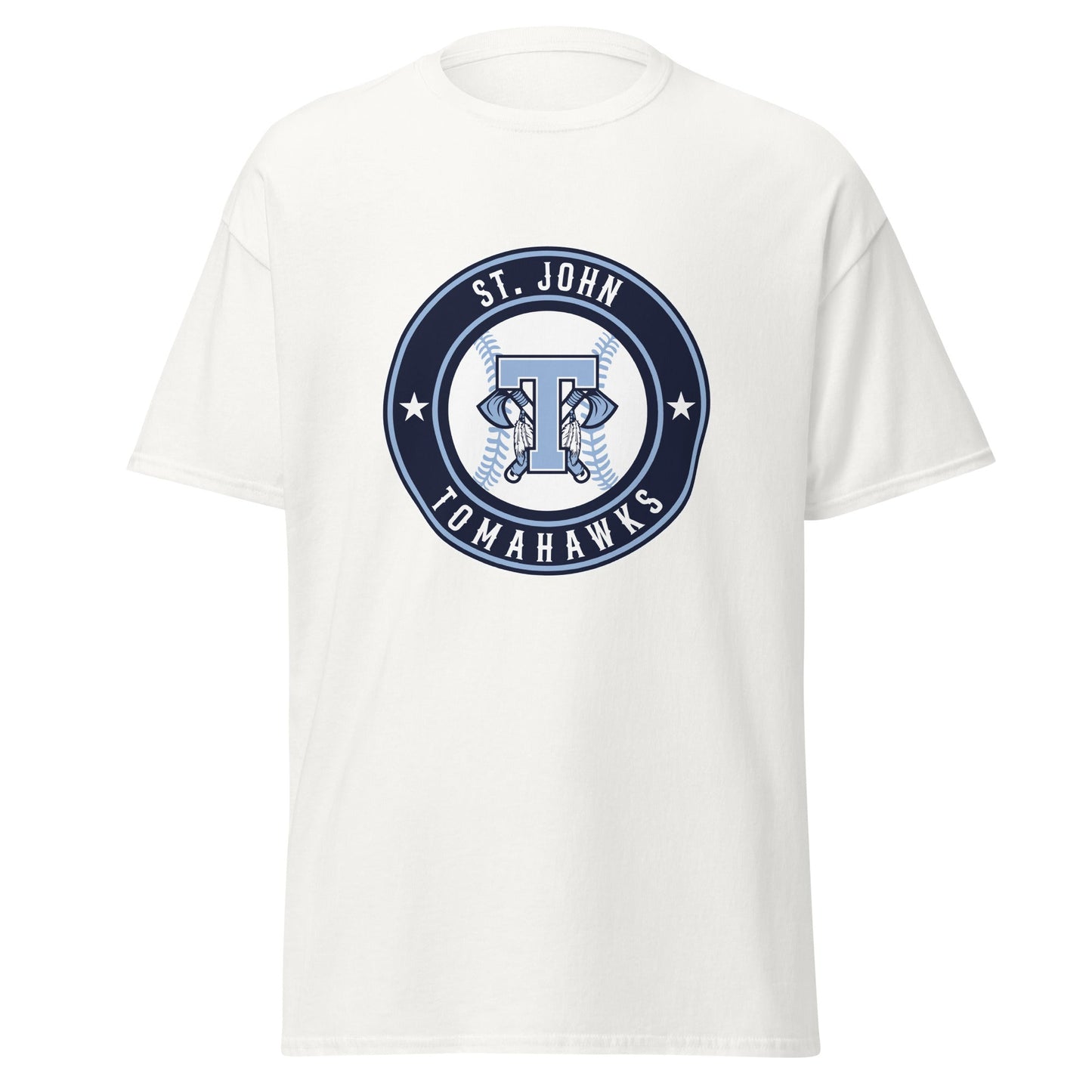 Classic | T-Shirt | Saint John Tomahawks | Badge Logo
