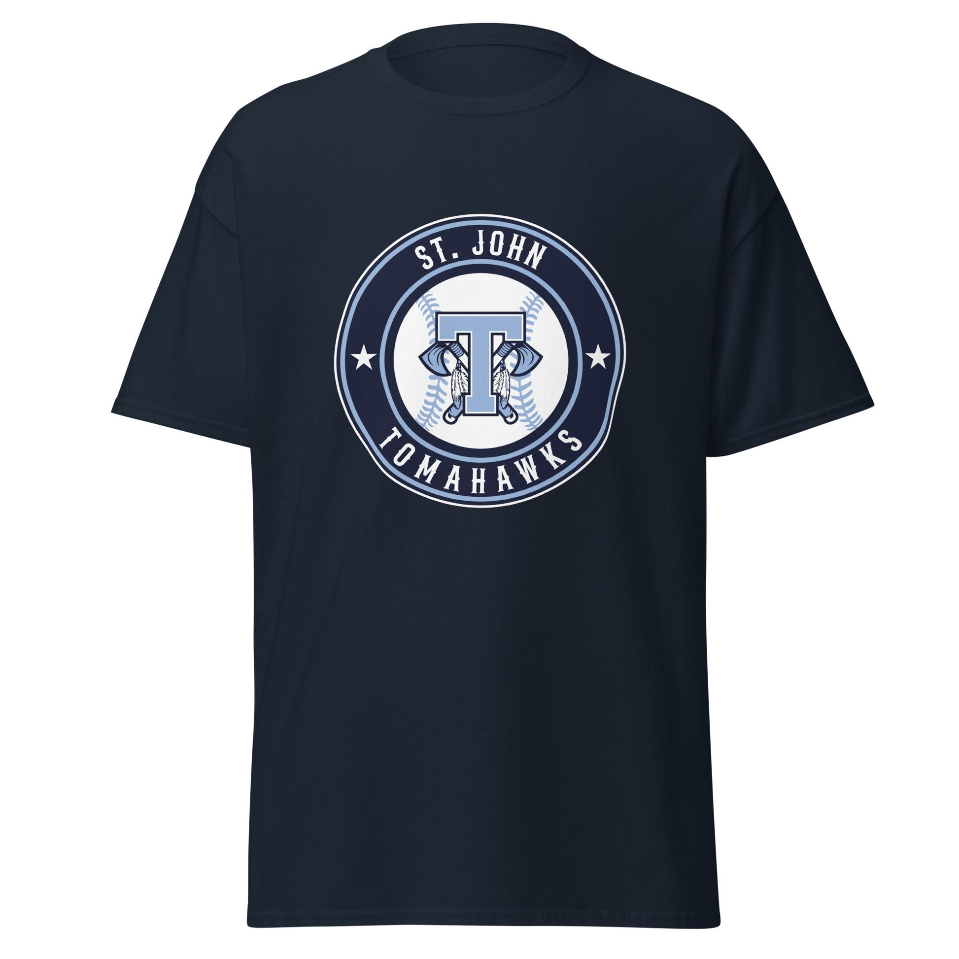 Classic | T-Shirt | Saint John Tomahawks | Badge Logo