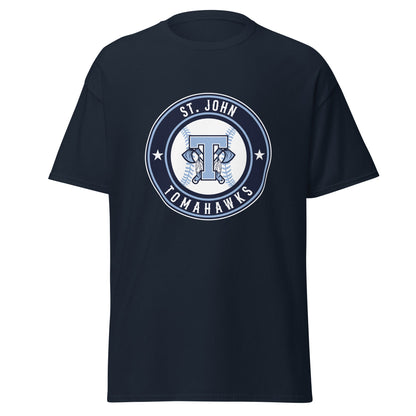 Classic | T-Shirt | Saint John Tomahawks | Badge Logo