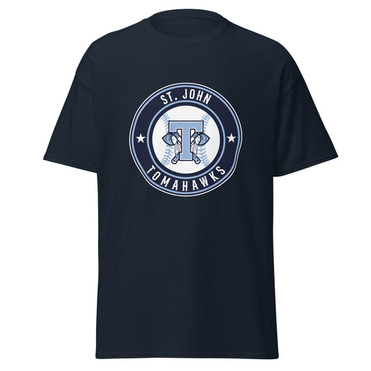 Classic | T-Shirt | Saint John Tomahawks | Badge Logo