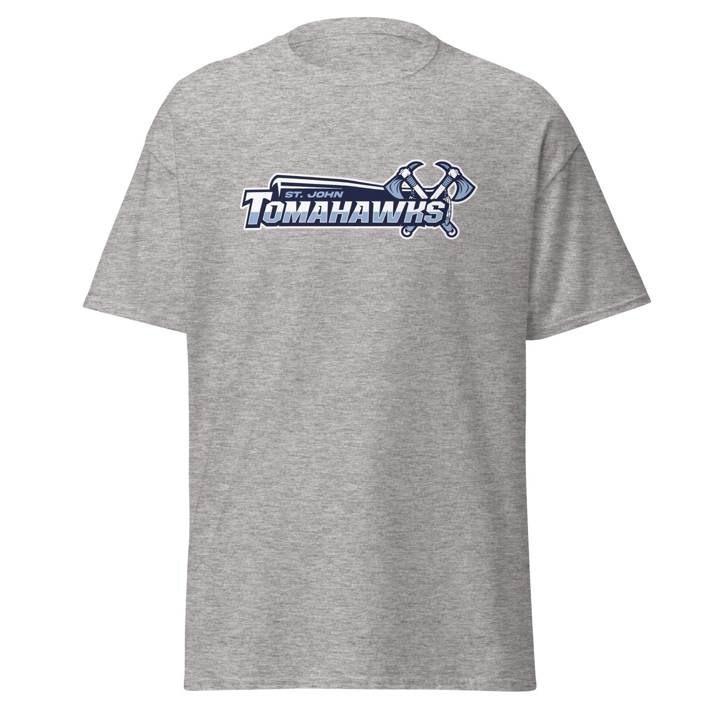 Classic | T-Shirt | Saint John Tomahawks | Script Logo