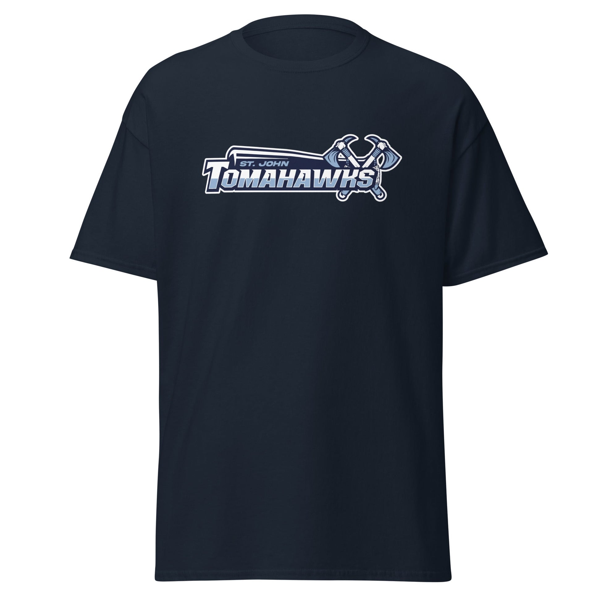 Classic | T-Shirt | Saint John Tomahawks | Script Logo