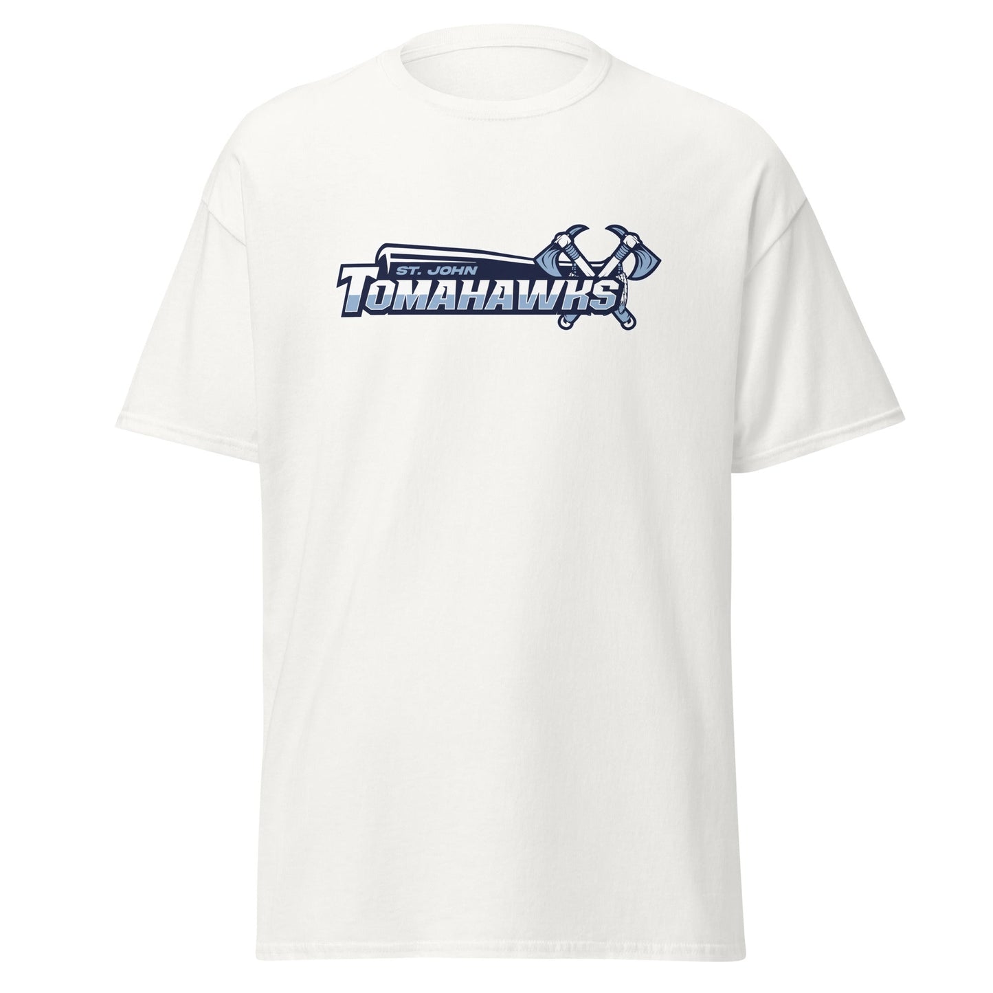 Classic | T-Shirt | Saint John Tomahawks | Script Logo