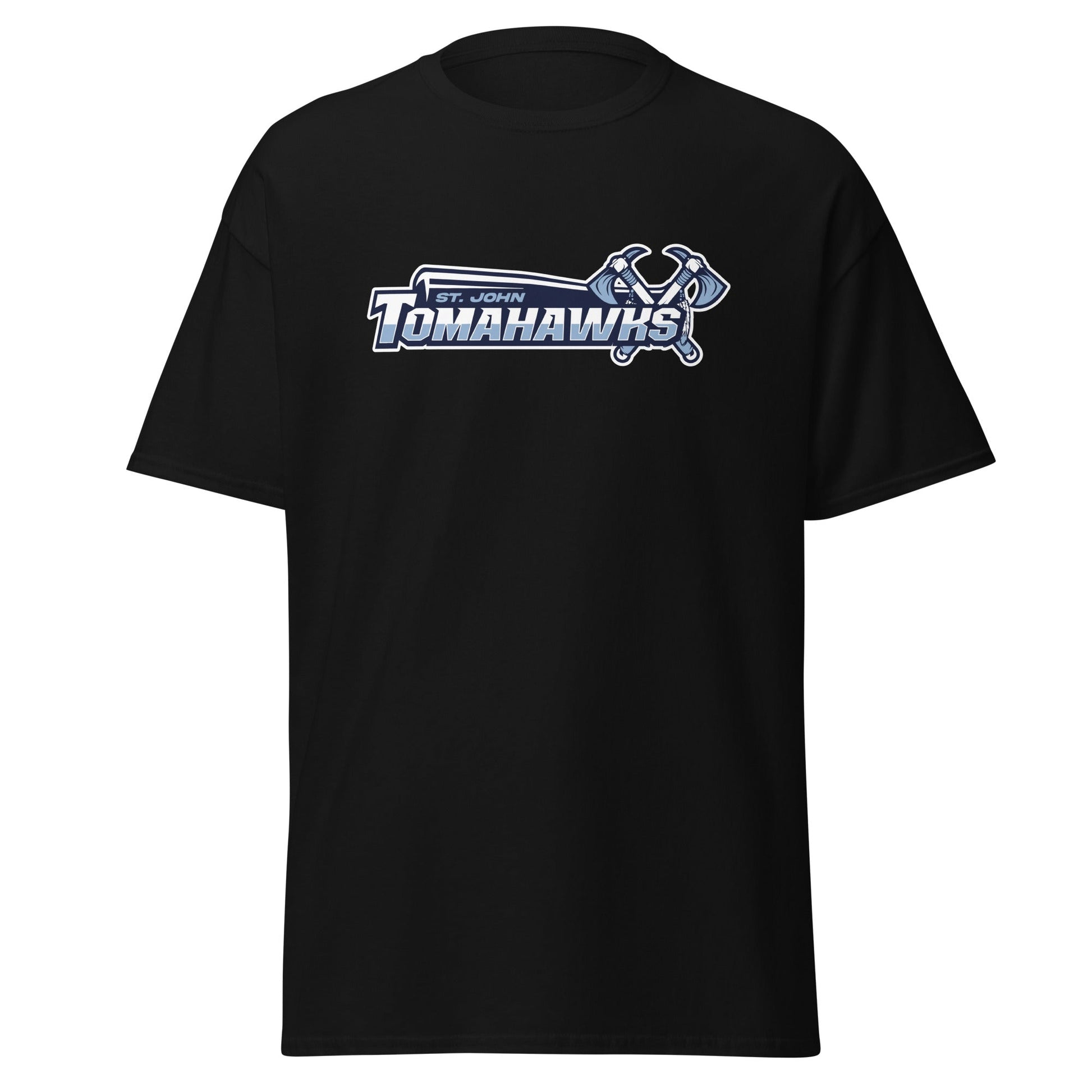 Classic | T-Shirt | Saint John Tomahawks | Script Logo
