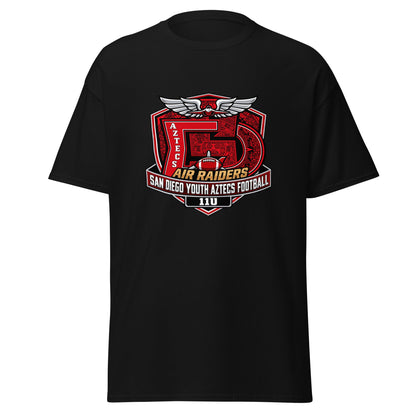 Classic | T-Shirt | San Diego Youth Aztecs Football 11u Air Raiders | Shield Logo