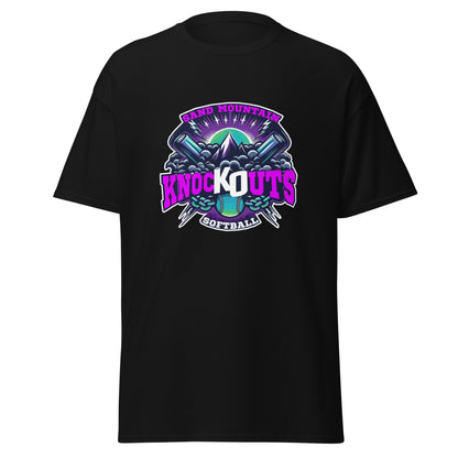 Classic | T-Shirt | Sand Mountain Knockouts | Ball & Bat Logo