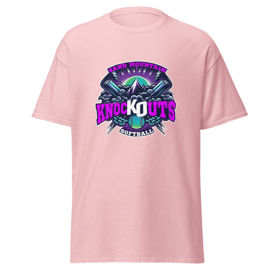 Classic | T-Shirt | Sand Mountain Knockouts | Ball & Bat Logo