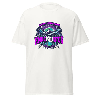 Classic | T-Shirt | Sand Mountain Knockouts | Ball & Bat Logo