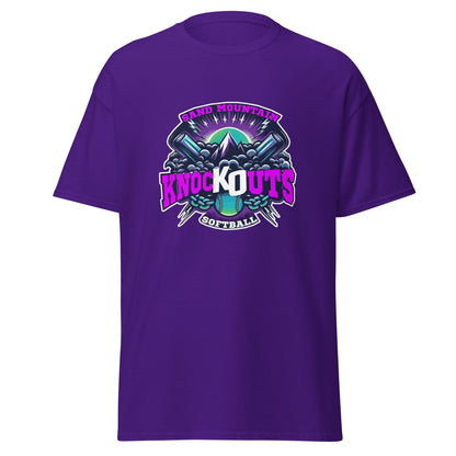 Classic | T-Shirt | Sand Mountain Knockouts | Ball & Bat Logo